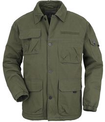 Army Field Jacket, Black Premium by EMP, Tussenseizoensjas