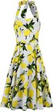 Lemon Print Swing Dress, H&R London, Medium-lengte jurk