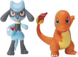 Surprise Attack Game - Charmander #1 with Poke Ball vs. Riolu with Repeat Ball
