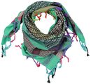 PLO-sjaal Multicolour Blue-Green, PLO-sjaal, Sjaal