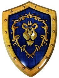 Alliance Shield, World Of Warcraft, Plaatmetalen borden