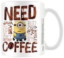 Minions - Need Coffee, Minions, Kop