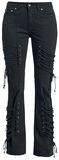 Grace - Jeans with Lacing, Gothicana by EMP, Jeans