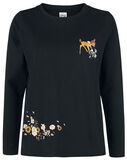 Floral, Bambi, Shirt met lange mouwen