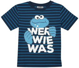Kids - Cookie Monster - Wie, Hoe, Wat, Sesame Street, T-shirt