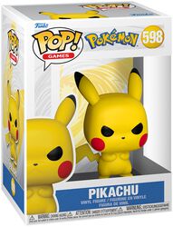 Grumpy Pikachu vinyl figuur 598, Pokémon, Funko Pop!