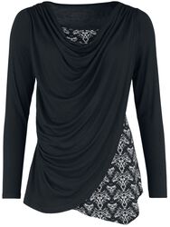Gothicana X Anne Stokes - Dubbellaags shirt met lange mouwen, Gothicana by EMP, Shirt met lange mouwen