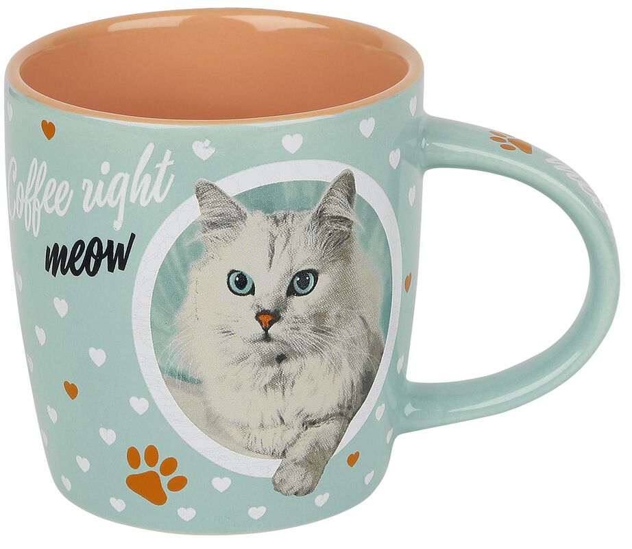 Cat Lover Coffee Right Meow