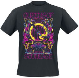 In Times New Roman - Neon Sacrilege, Queens Of The Stone Age, T-shirt