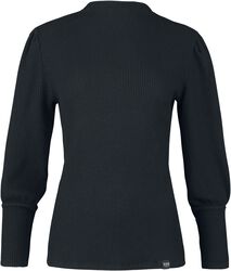 Longsleeve met pofmouwen, Black Premium by EMP, Shirt met lange mouwen