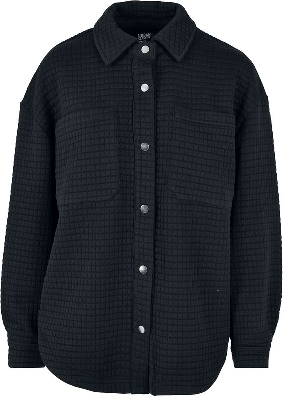 Dames Quilted Sweater Overshirt