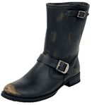 Leather Boots, Rock Rebel by EMP, Laars