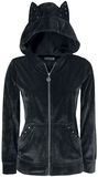 Hooded Jacket with Cat's Ears, Gothicana by EMP, Vest met capuchon
