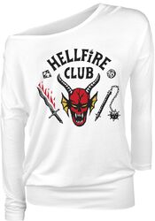 Hellfire Club, Stranger Things, Shirt met lange mouwen