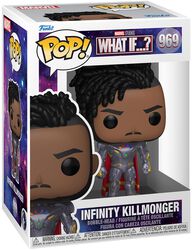 Infinity Killmonger Vinyl Figuur 969, What If...?, Funko Pop!