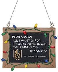 Vegas Golden Knights - Schoolbord, NHL, Kerstballen