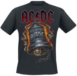 Hells Bells Flames, AC/DC, T-shirt