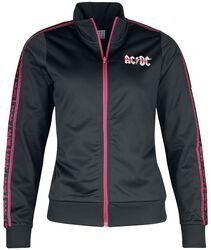 Amplified Collection - Ladies Taped Tricot Track Top, AC/DC, Trainingsjas