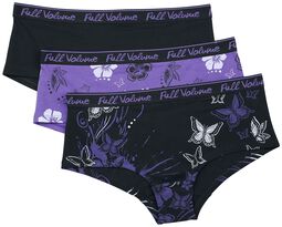Panty Set with Flowers and Butterflies