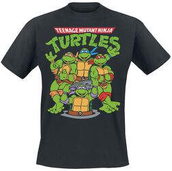 Group, Teenage Mutant Ninja Turtles, T-shirt