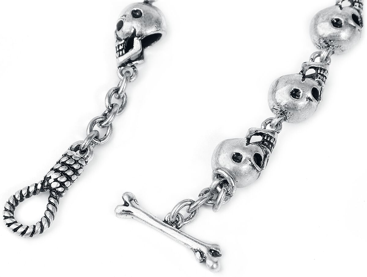 Mannen Armbanden Set Doodshoofd - Massage Fabriek Mannen Armbanden Set Doodshoofd - Massage Fabriek