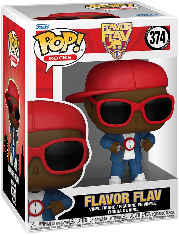 Flavor Flav Vinyl Figur 374