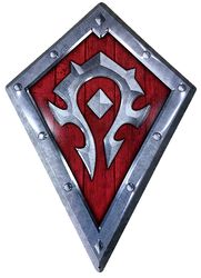 Horde Shield, World Of Warcraft, Plaatmetalen borden