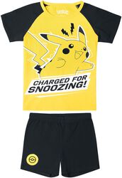 Pikachu - Charged for Snoozing!, Pokémon, Kinder pyjama's