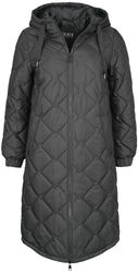 Puffer Coat, Black Premium by EMP, Lange jassen