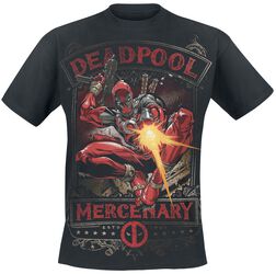 Mercenary, Deadpool, T-shirt