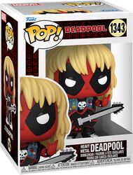 Heavy Metal Deadpool vinyl figuur 1343, Deadpool, Funko Pop!