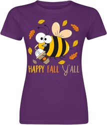 Happy Fall Y'all, Tierisch, T-shirt