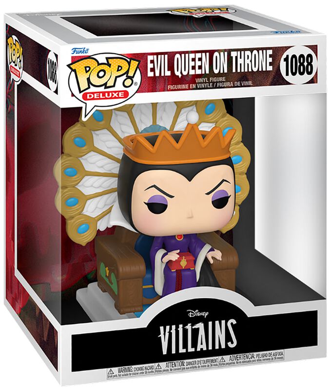 Evil Queen on throne (Pop! Deluxe) vinyl figuur 1088