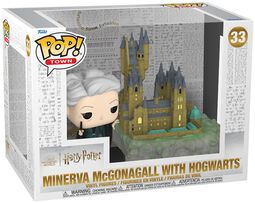 Minerva McGonagall with Hogwarts (Pop! Town) vinyl figuur nr. 33