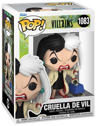 Cruella de Vil vinyl figuur 1083, Disney Villains, Funko Pop!
