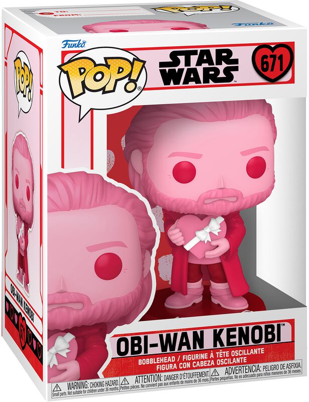 Obi-Wan Kenobi (Valentine's Day) vinyl figuur 671
