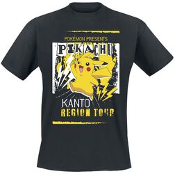 Pikachu Kanto Region Tour, Pokémon, T-shirt