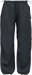 Raven Pinstripe Trousers, Banned, Stoffen broeken