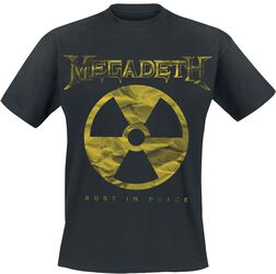 Large Rip Nuclear Logo, Megadeth, T-shirt
