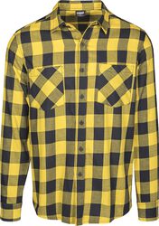 Checked Flannel Shirt, Urban Classics, Flanellen overhemd