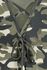 Dress with Camouflage Pattern and Decorative Lacing