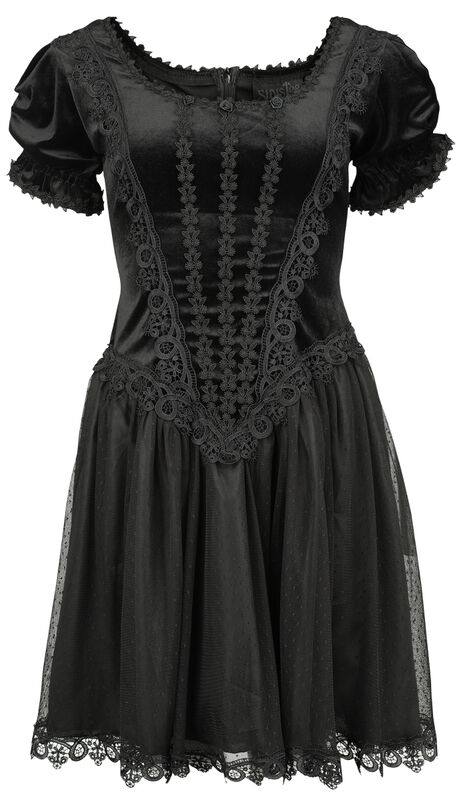 Korte gothic jurk