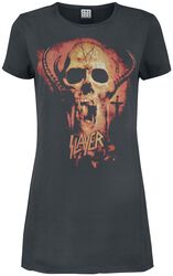 Amplified Collection - Skull, Slayer, Korte jurk