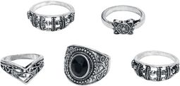 Stone Collection, Black Premium by EMP, Ring