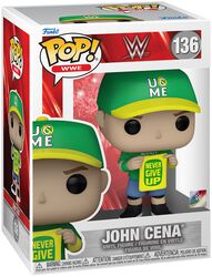 John Cena vinyl figuur nr. 136, WWE, Funko Pop!