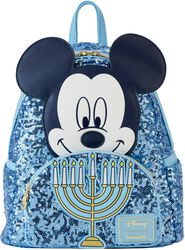 Loungefly - Happy Hanukkah Menorah (Glow in the Dark), Mickey Mouse, Mini rugzak