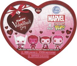 Marvel Classics Valentine’s Day Box set van vier - Pocket Pop!, Marvel Classics, Funko Pocket Pop!