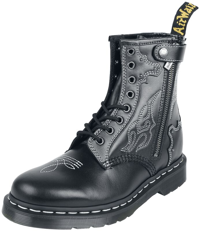 1460 GA - Black Wanama Boots