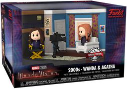 2000s - Wanda and Agatha (mini moments) vinyl figuur, WandaVision, Funko Pop!