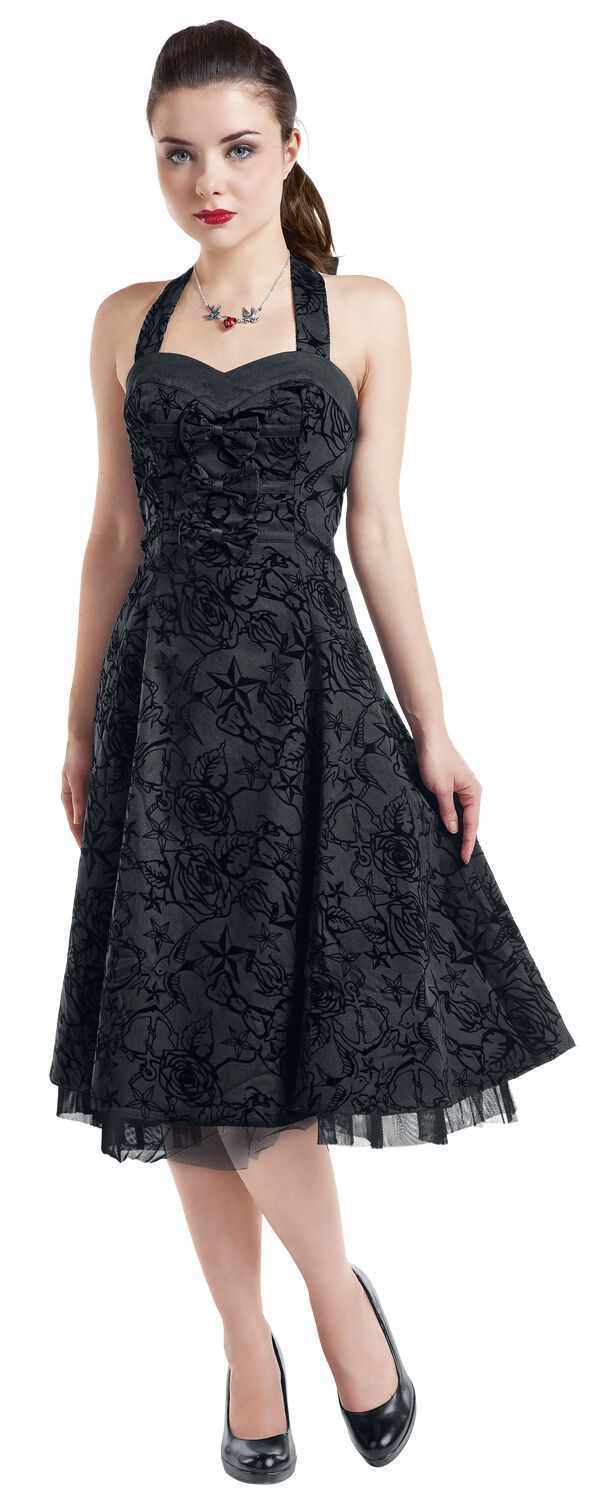 Long Tattoo Dress H R London Medium Lengte Jurk Large